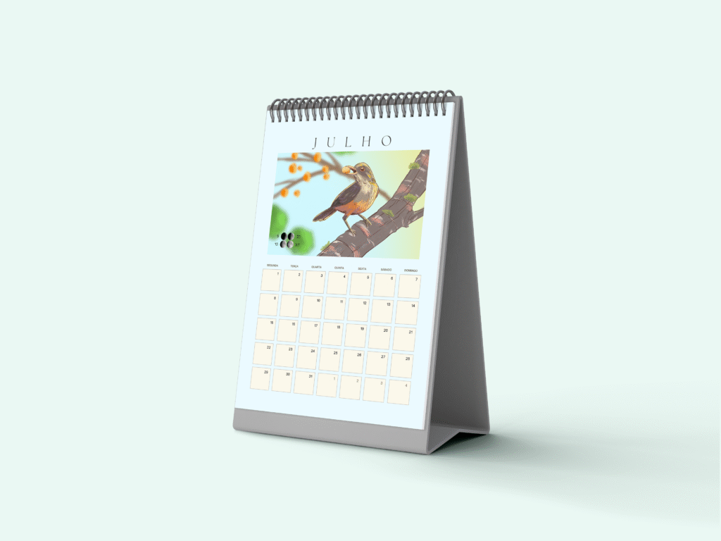Free Calendar Mockup 1