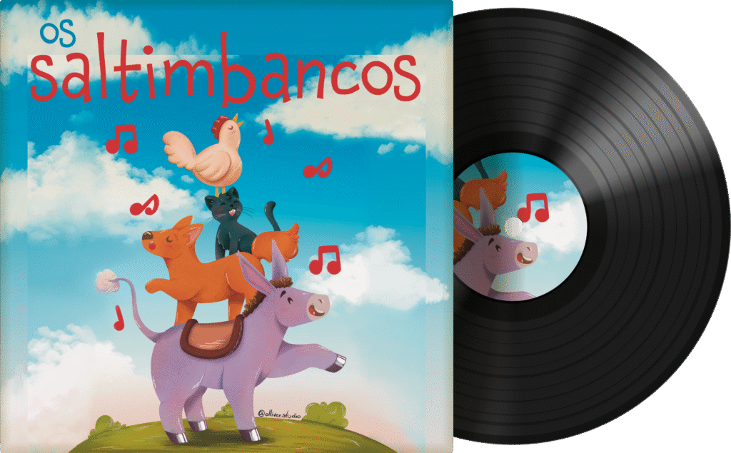 disco de vinil - Os Musicos de Bremen